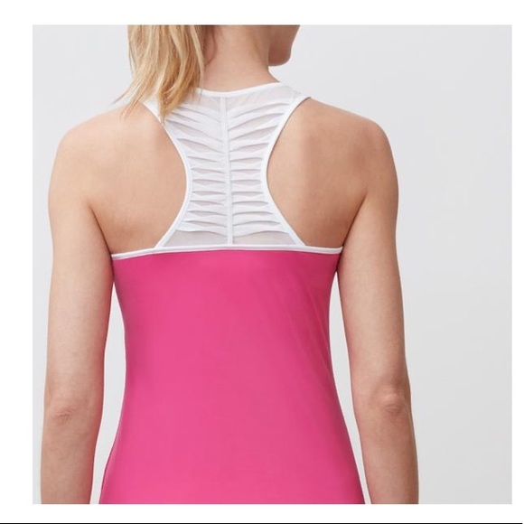 NWOT Fila Sweetspot Mesh Back Tennis Tank Pink S - Picture 10 of 14
